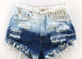 Shorts customizados Dip Dye