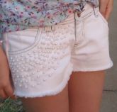 Shorts customizados PEROLAS