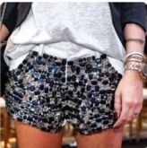 Shorts Plus size Pedraria
