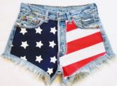 Shorts customizados BANDEIRA EUA