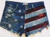 Shorts customizados BANDEIRA EUA