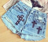 Shorts customizados CRUZ