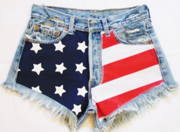 Shorts customizados BANDEIRA EUA