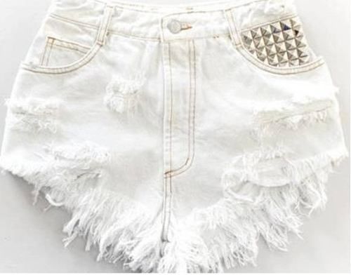 Shorts customizados BRANCO