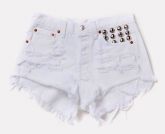 Shorts customizados BRANCO
