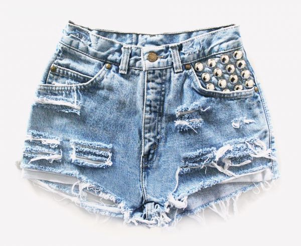 Shorts customizados Rasgados