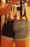 Shorts customizados RENDA